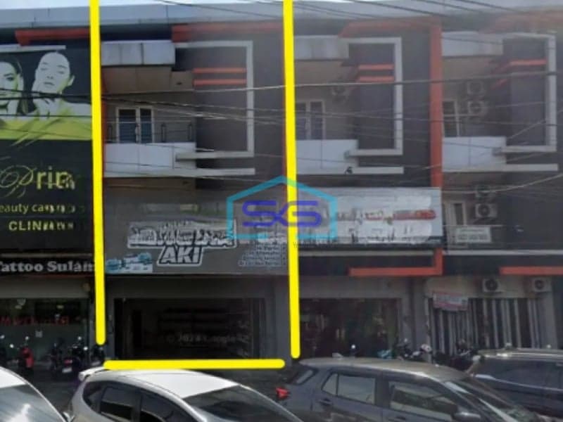 Disewakan Ruko 3 Lantai Dekat Pakuwon Mall Di Depok Sleman Jogja Luas Bangunan 270 m²