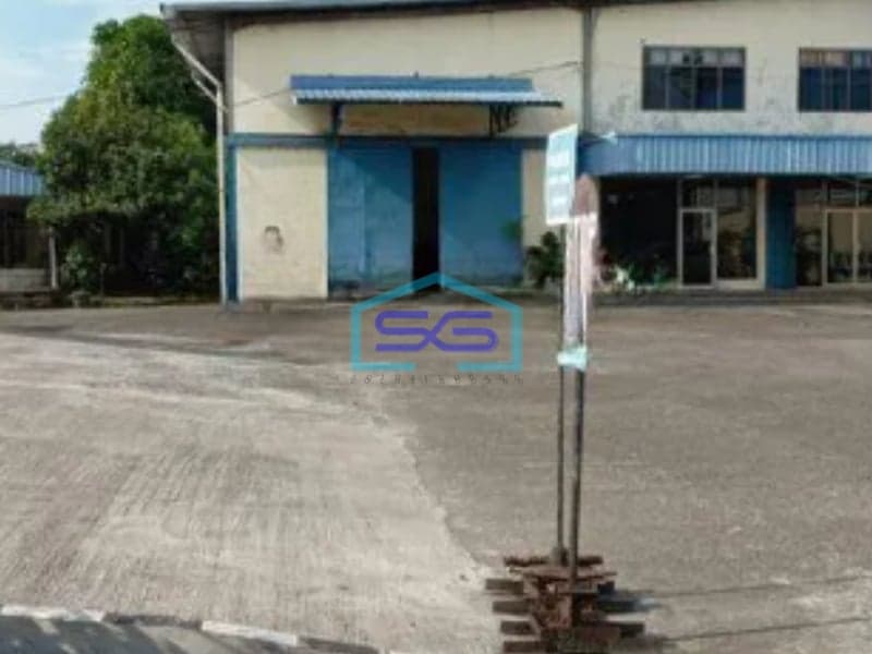 Dijual Pabrik di Jati Uwung Tangerang Luas Bangunan 8633 m²