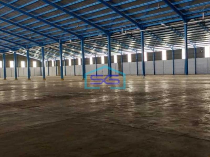 Dijual Gudang Kawasan Industri Terpadu Cikarang Bekasi LT 18000m2 loading dock