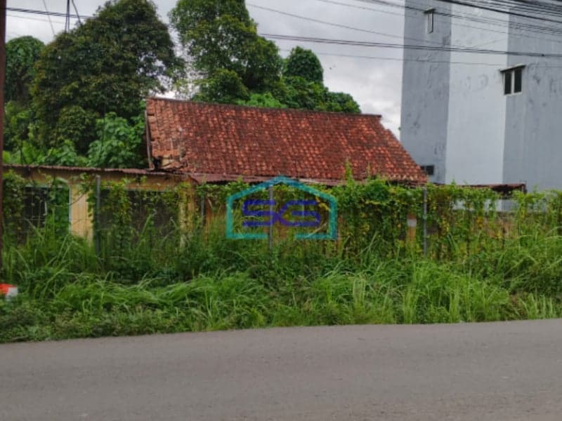 Disewakan Tanah Usaha di Pinggir Jalan Ra Abusamah Palembang Sumatera Selatan LT 1192m2