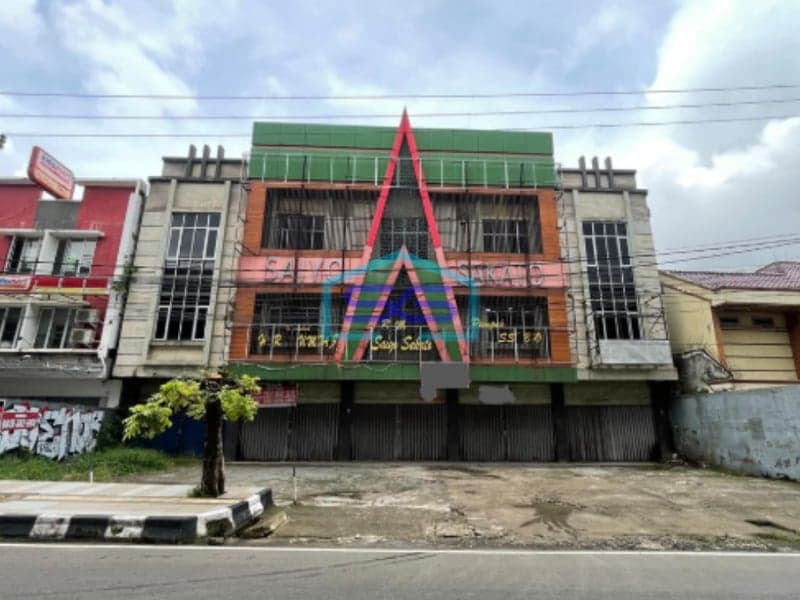 Dijual Ruko di Jalan Angkatan 45 Palembang Sumatera Selatan Luas Bangunan 135m2