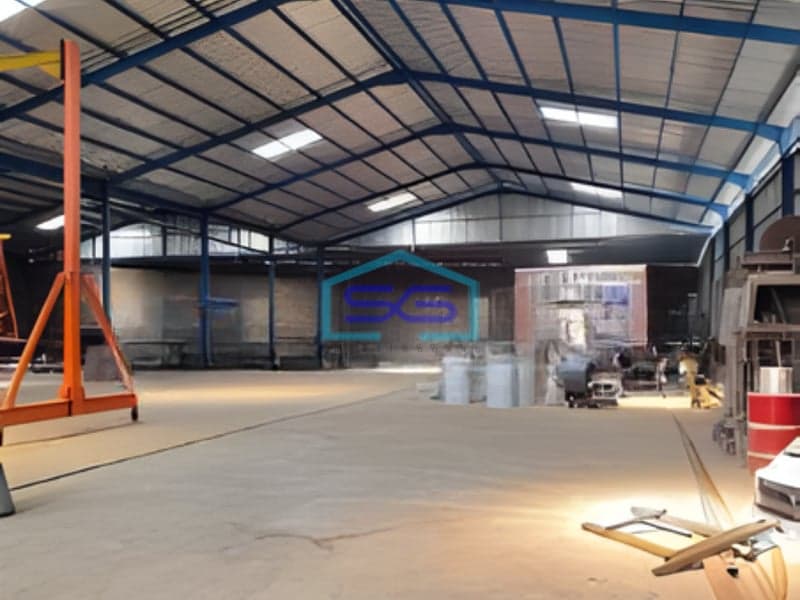 Dijual Gudang Exs Pabrik Cat Lokasi Kawasan Industry Keroncong Jatiuwung Tangerang LT 1615m2