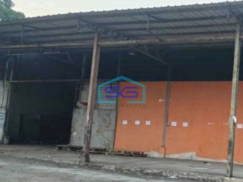 Disewakan Tanah + Bangunan Gudang Lokasi di Jln Pengasinan Raya Bekasi LT 14000m2