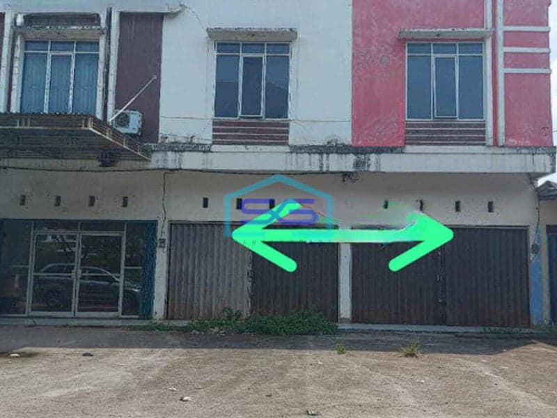 Dijual Ruko Gandeng 2 Pintu di Jalan Ibnu Sutowo Talang Kelapa Palembang Lokasi Strategis LT 126m2