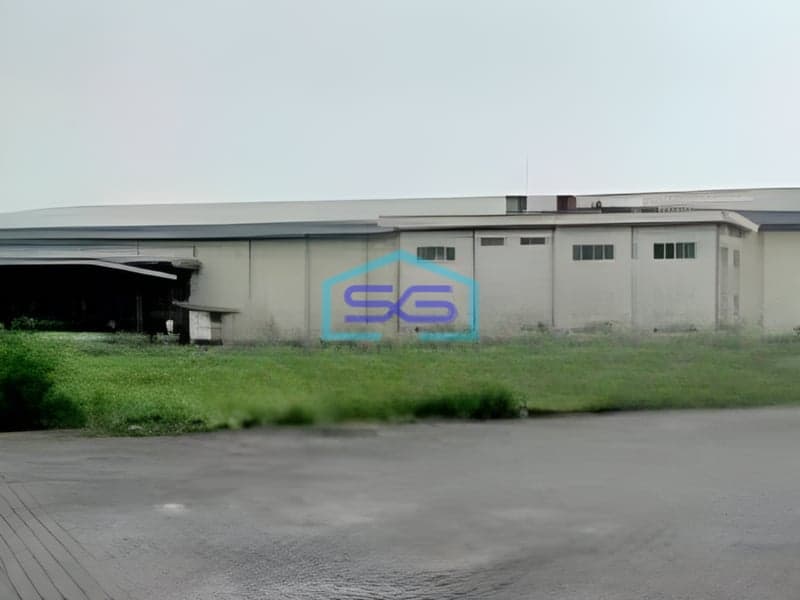 Dijual Gudang Akses Container 40 Feet Luas Bangunan 10000 m² di Bekasi