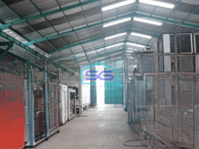 Dijual Gudang 1 Lantai  Komplek Pergudangan Cicukang Bandung Siap Pakai Akses Container