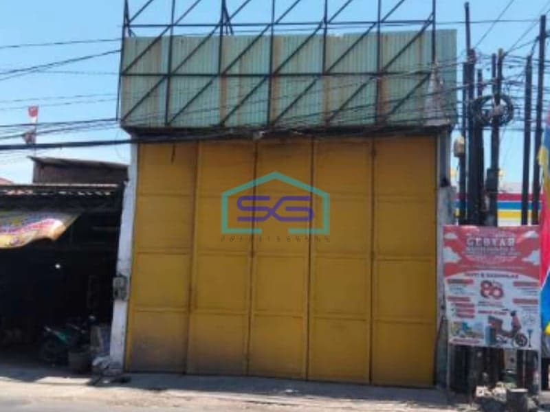 Disewakan Gudang Nol Jalan Tropodo Waru Sidoarjo Jawa Timur Luas Bangunan 420m2