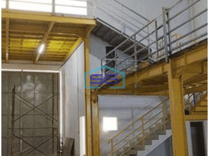 Disewakan gudang muat cont 40 feet di Batu Ceper