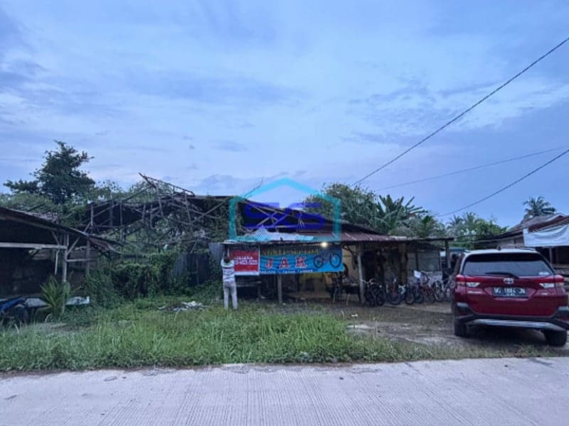 Dijual Tanah Siap Bangun di Pinggir Jalan di Tanah Mas Km 14, Banyuasin  Sumatera Selatan LT 2072m2