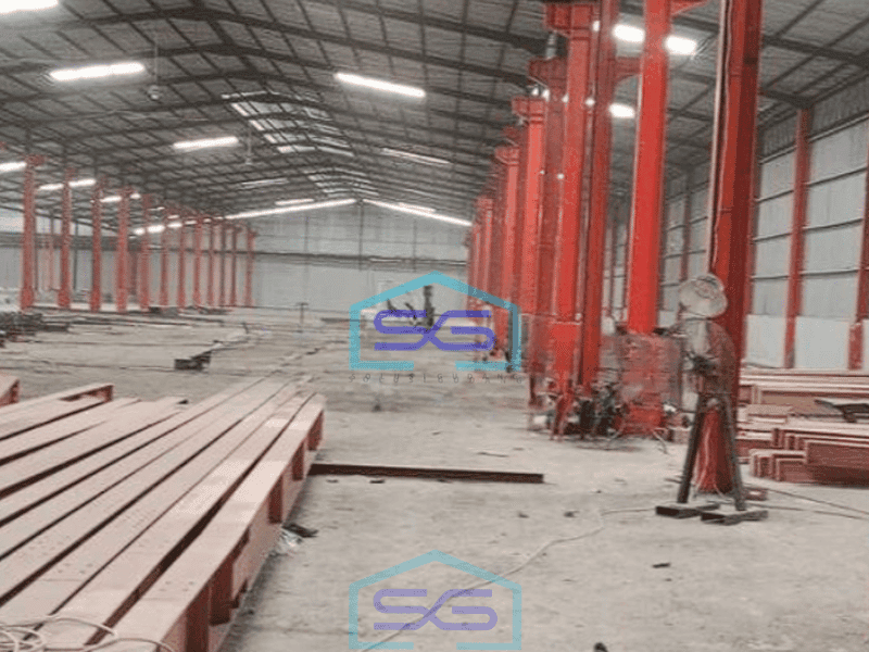 DIsewa gudang luas 1.1 ha di Legok