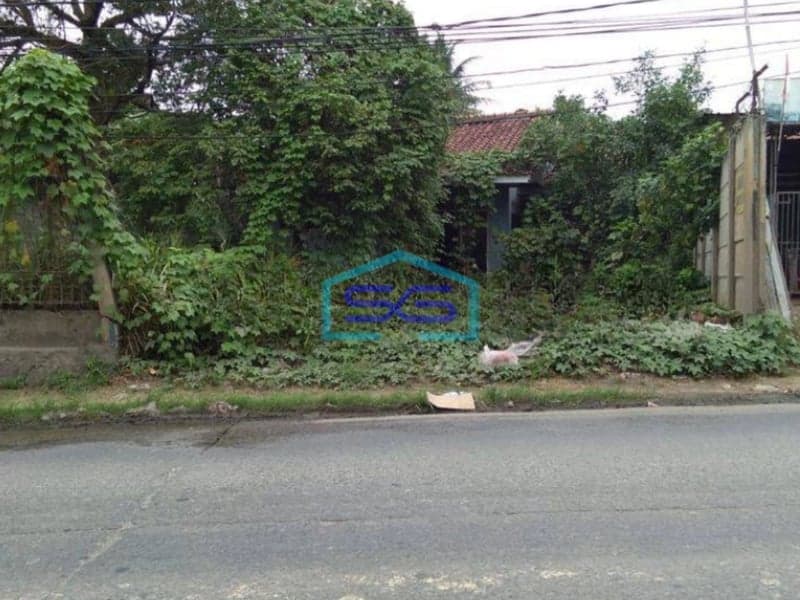 Dijual Tanah Luas 1400m2 di Pingir Jalan Raya Cisauk Kadusirung Tangerang