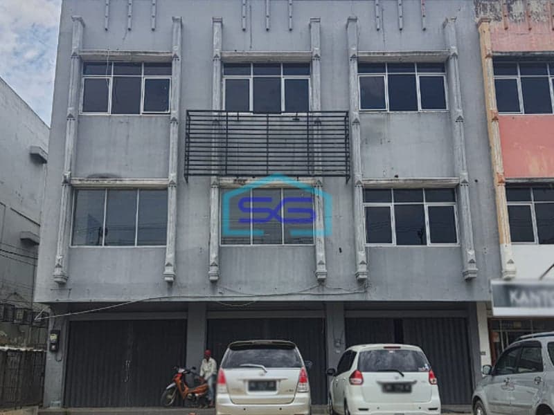Disewakan 3 Unit Ruko Jalan R Soekamto Palembang Luas Bangunan 504m2