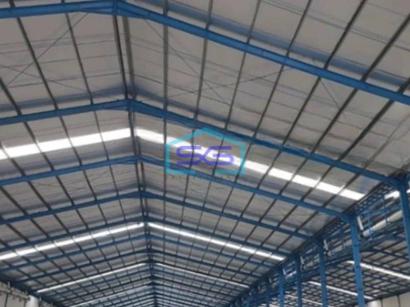 Disewakan Gudang Luas Bangunan 6912 m² Lokasi Bebas Banjir di Krian Sidoarjo