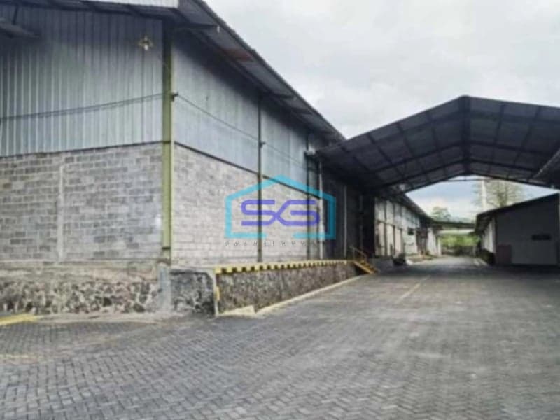 Dijual Gudang Zona Industri Lokasi Tengaran Semarang Luas Tanah 2,5 Hektar
