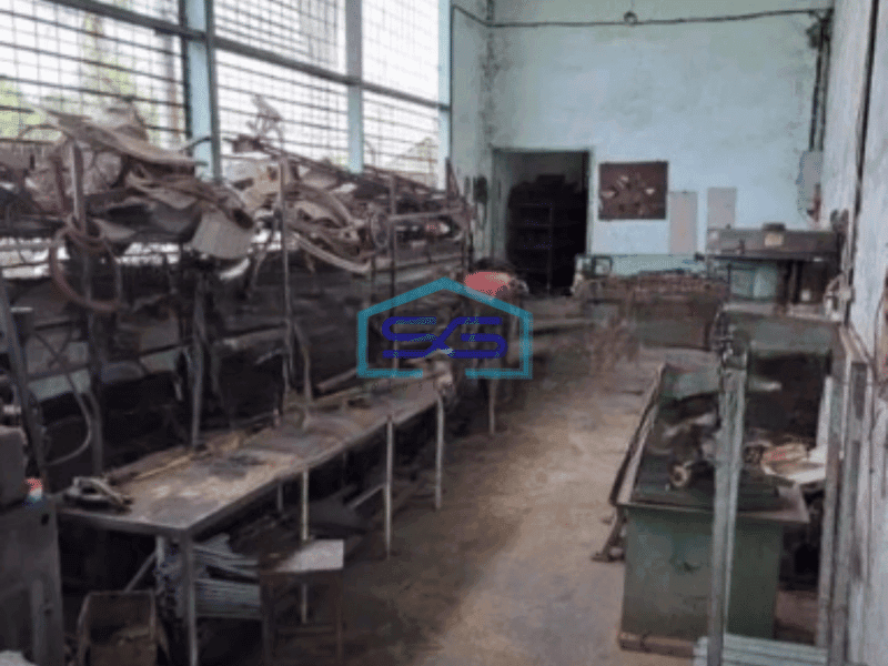 Dijual Gudang Ada Kantor Luas Bangunan 660 m² di Kedaung Tangerang