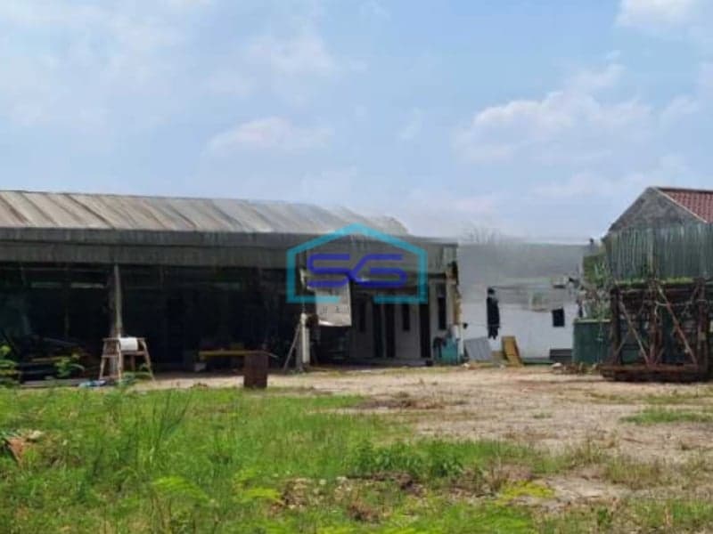 Dijual Gudang Akses Container 40 Feet Luas Bangunan 1000 m² Lokasi di Tangerang