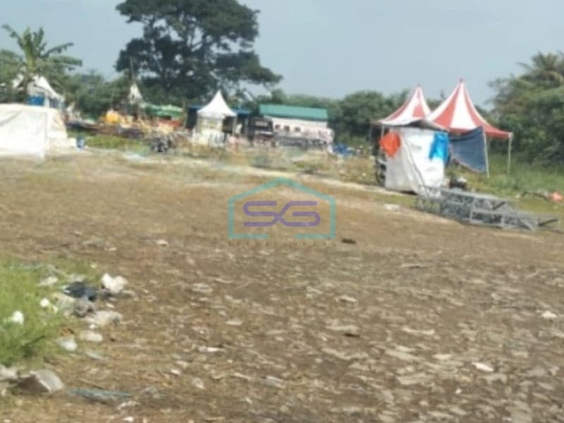 Dijual Tanah Lokasi Pinggir Jalan di Tangerang Bebas Banjir Luas 5555 m²