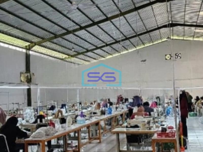 Dijual Pabrik Luas Bangunan 1555 m² Lokasi Yogyakarta