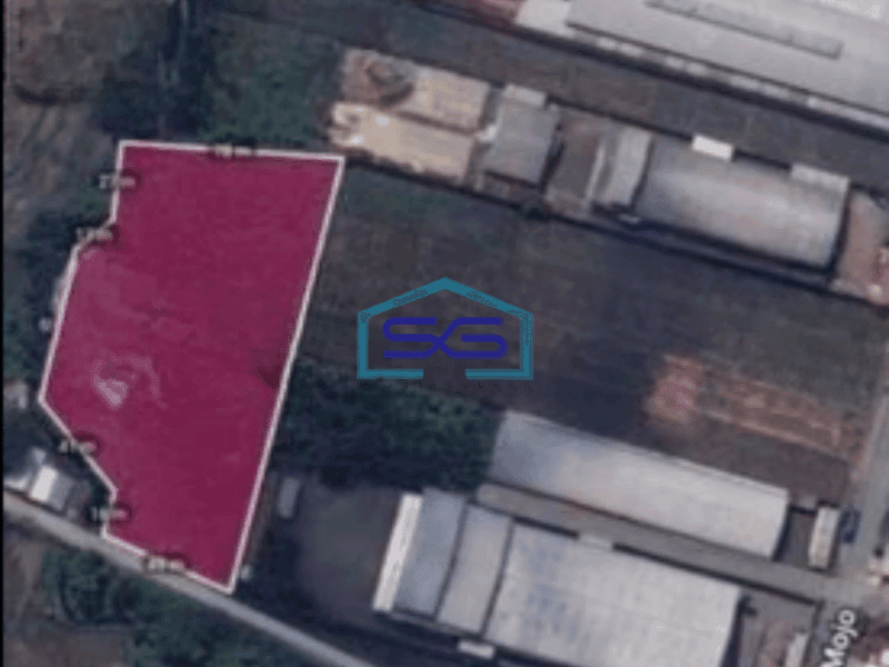 Dijual Tanah Pekarangan Zona Industri 10606m² Lebar Depan 50m Siap Bangun
