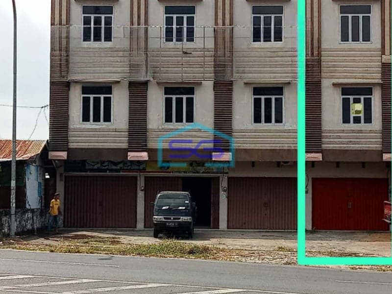Dijual Ruko Strategis di Jalan Jend. Sudirman Kota Prabumulih Sumatera Selatan LB 220m2