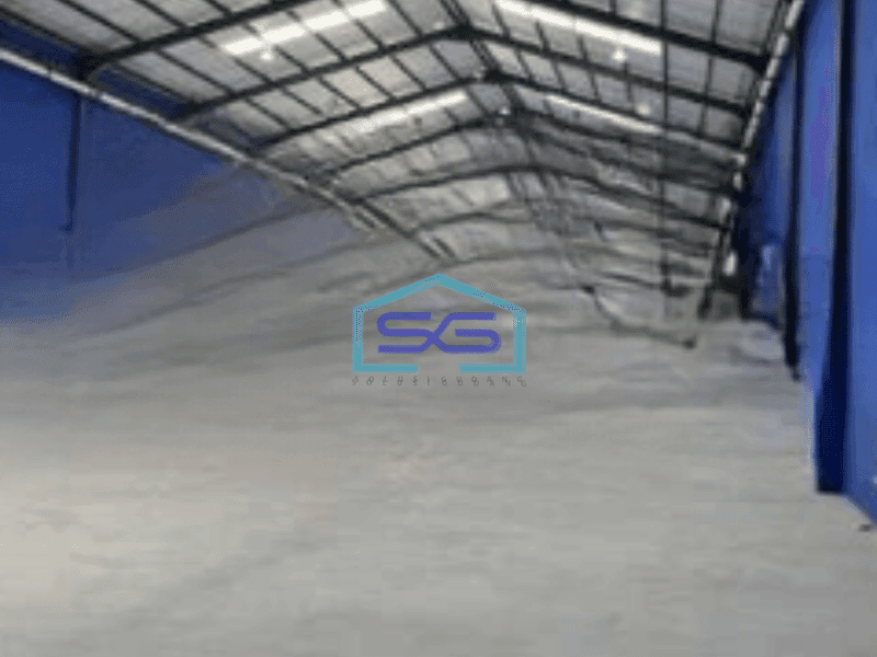 Disewakan Gudang Luas Bangunan 810 m² Bangunan Baru di Tangerang