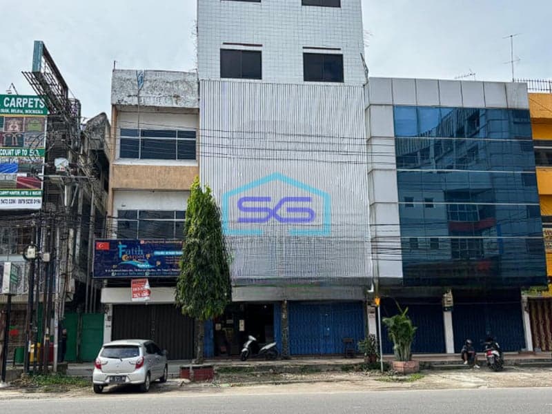 Disewakan Ruko 5 Lantai di Jalan Kolonel Atmo Palembang LB 640m2