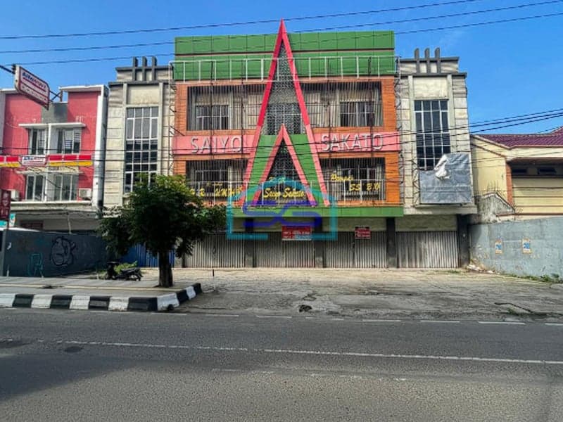 Dijual Ruko di Jalan Angkatan 45 Palembang Luas Bangunan 144m2