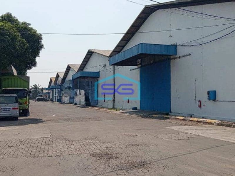 Disewakan Gudang di Cibitung Cikarang Barat Bekasi Dekat Tol LT 10000m2
