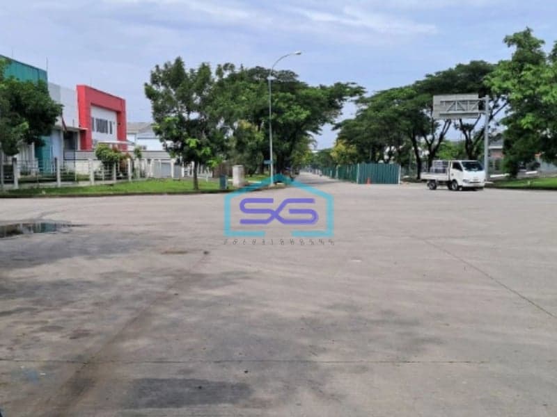 Dijual Cepat Tanah Industri Delta Silicon Cikarang Jawa Barat Luas Tanah  5951 m²