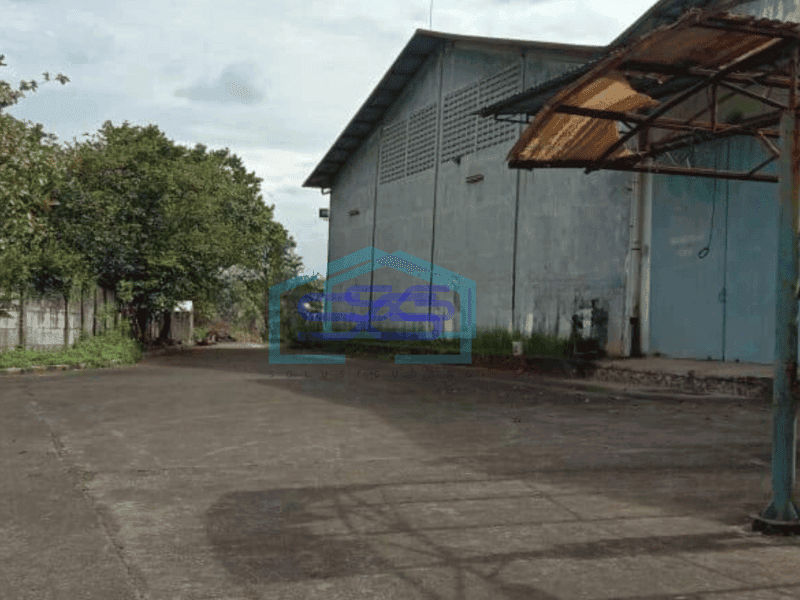 Dijual Gudang di Bantar Gebang. Akses kontener 40 , siap pakai