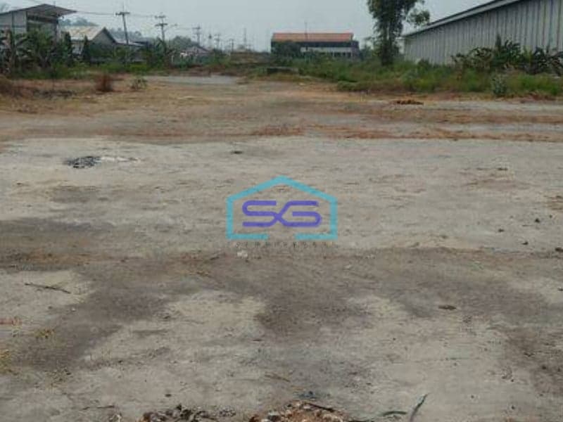 Disewakan Tanah Industri Luas 5500 m²  Lokasi Gresik