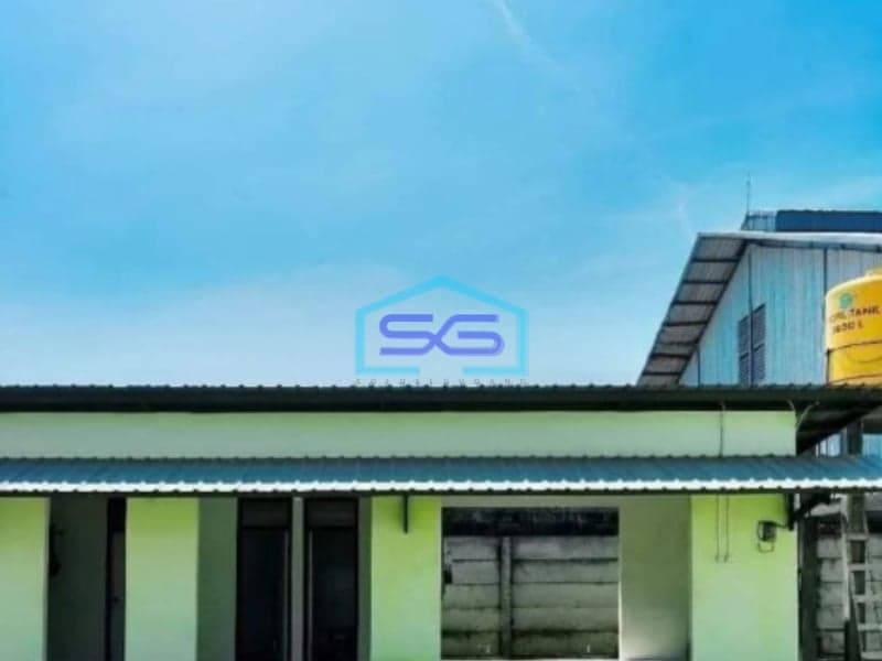 Disewakan Gudang di Bypass Krian Sidoarjo Jawa Timur Siap Huni Bebas Parkir Luas 218m2