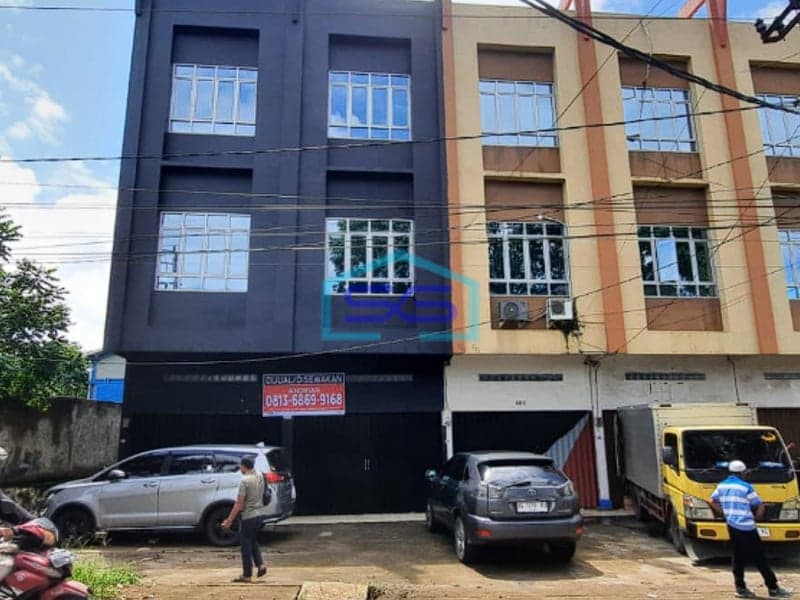 Disewakan 2 Unit Ruko di Jalan Sapta Marga, Palembang LT 181m2