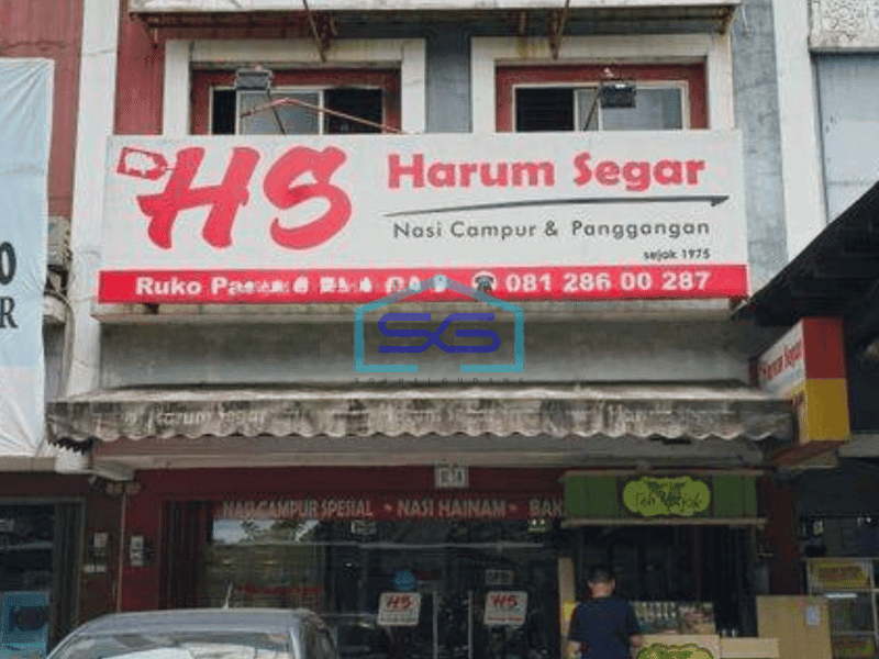 Dijual Ruko Pasar 8 Alam Sutera Posisi Hook Serpong Utara Tangerang Selatan