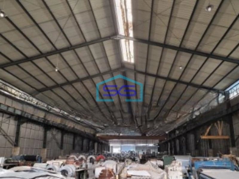 Dijual Gudang Luas Bangunan 2139 m² Lokasi Jurumudi Tangerang