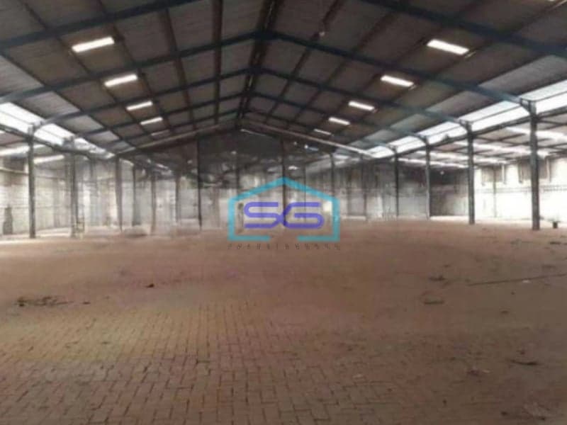 Dijual Gudang 1 Lantai Luas Bangunan 1800 m² Lokasi Margomulyo Surabaya