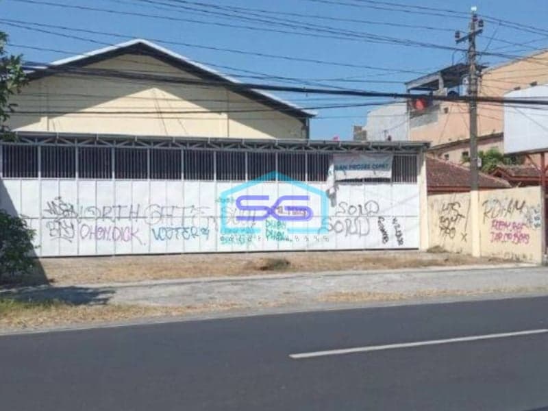 Dijual Gudang Strategis Industri LT 2449m2 Lokasi Bantul Yogyakarta