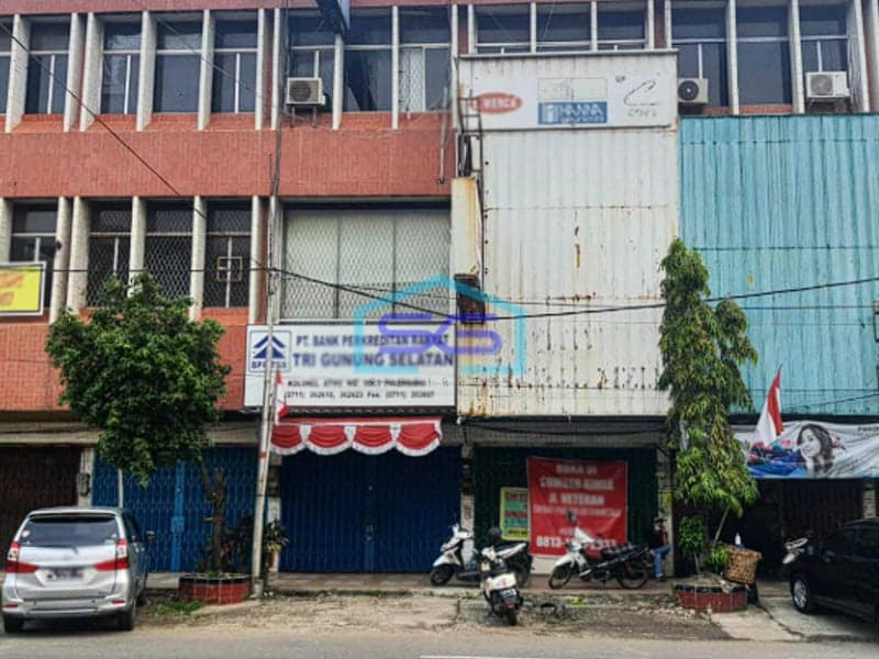 Dijual Ruko Strategis di Pusat Kota Jl. Kolonel Atmo Palembang Luas Bangunan 180m2