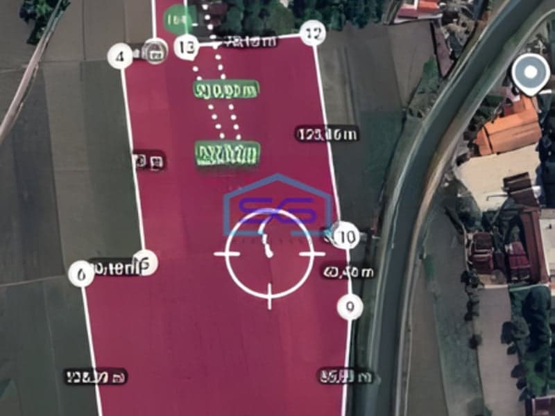 Dijual Tanah di Zona Industri Lokasi Masaran Sragen Jawa Tengah Luas 50000m2