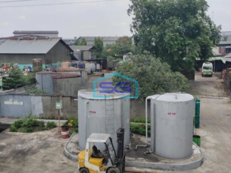 Dijual Pabrik Luar Kawasan Lokasi Strategis Cikarang Barat Bekasi LT 9786m2