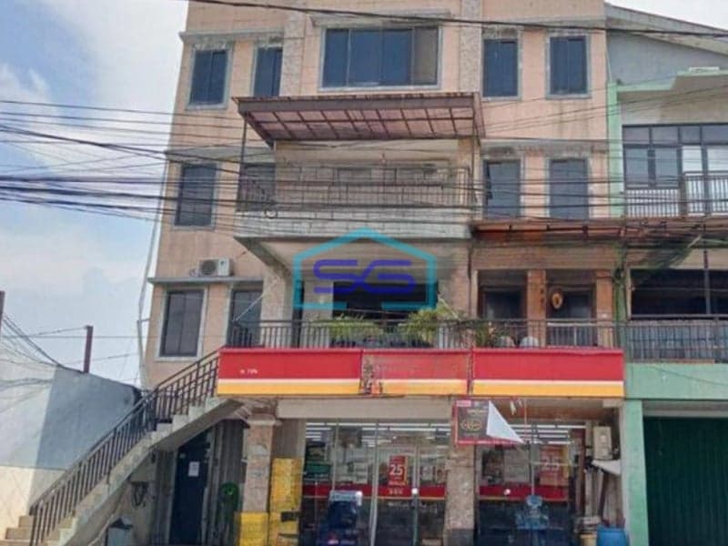 Dijual 2 Ruko Gandeng ex Alfamart di Rawamangun Jakarta Timur LB 720m2
