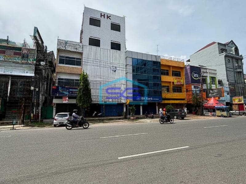 Dijual Ruko 5 Lantai di Jalan Kolonel Atmo Palembang LB 640m2