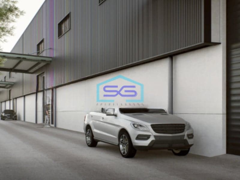 Disewakan Gudang Ada Loading Dock Akses Container 40 Feet di Tangerang