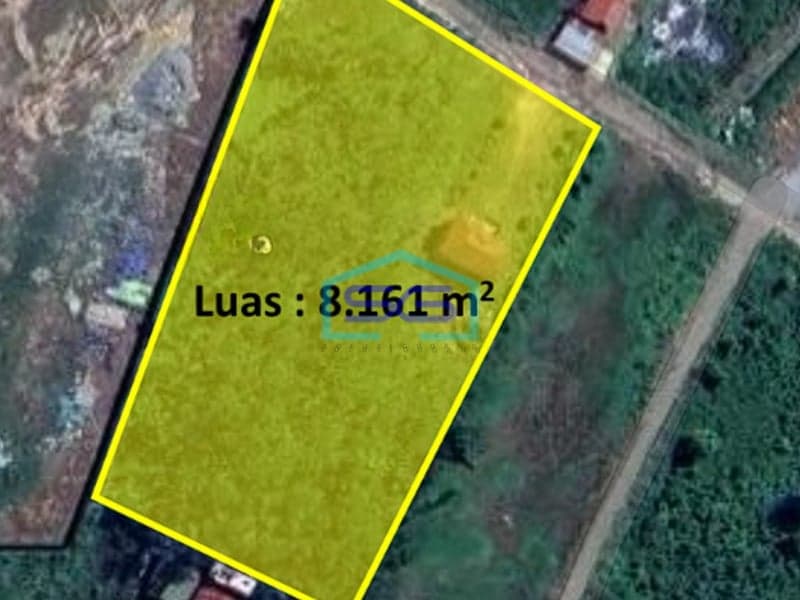 Dijual Tanah Strategis di Jl. H Sarkowi Kramasan Kertapati Palembang Luas 8161m2