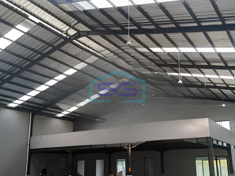 Disewakan Gudang Bebas Banjir Luas Bangunan 904 m² Lokasi di Bekasi
