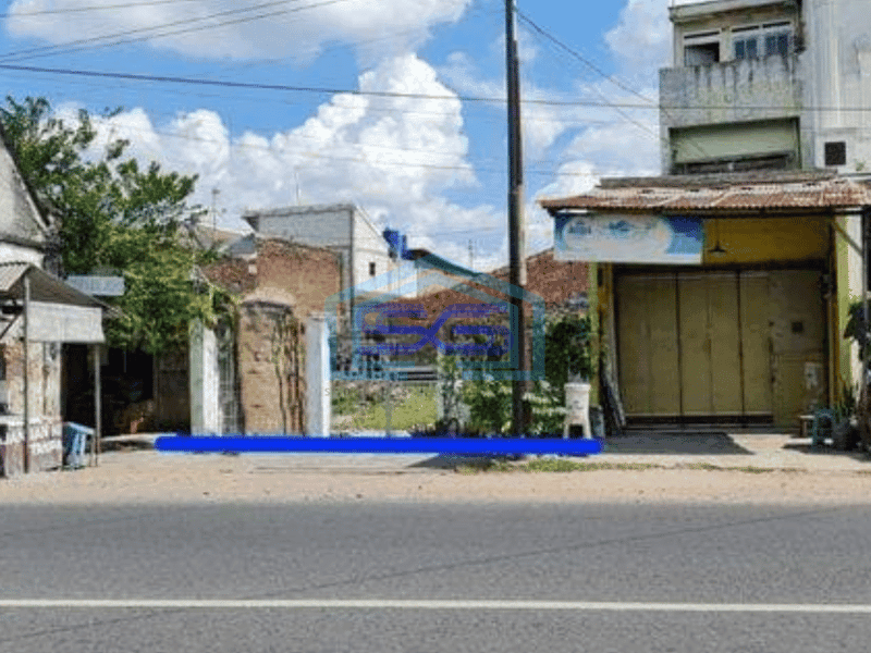 Dijual Tanah strategis pinggir jalan raya dr. radjiman laweyan solo