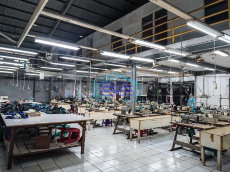 Dijual Pabrik Textile Di Cikupa Siap Pakai Lokasi Bagus Tangerang Luas Bangunan  1240 m²