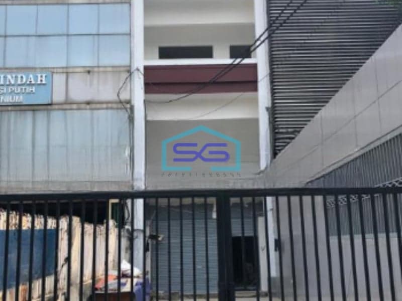 Disewakan Ruko Pinggir Jalan di Jakarta Pusat Luas Bangunan 255 m²