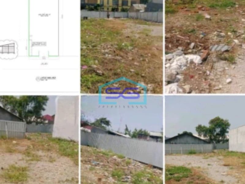 Disewakan Tanah Lahan Komersil Di Bojong Raya Cengkareng Jakarta Barat