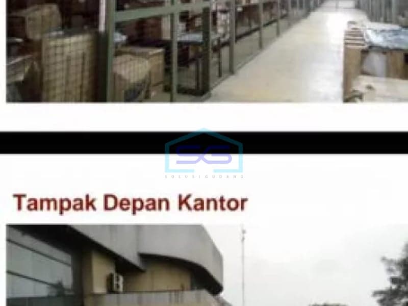 Disewakan gudang di Bitung tangerang luas 10000m
